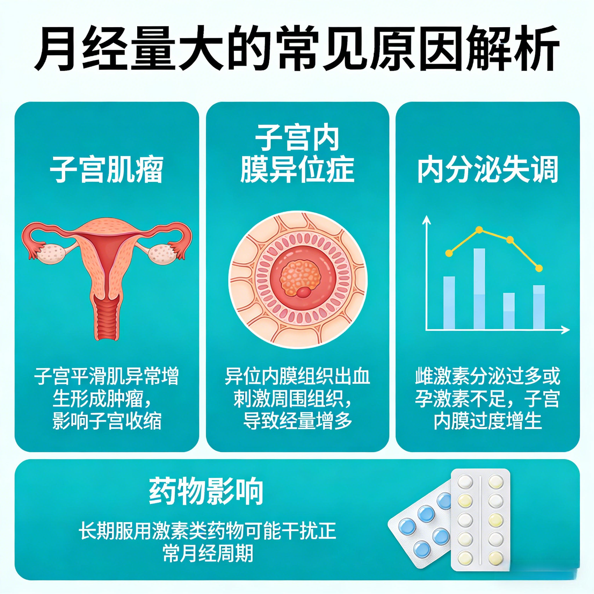月经量大是什么原因造成的？衡阳蒸湘医院妇科专家深度解析
